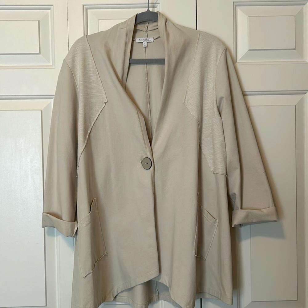 Ladies HABITAT Button Swing Top, sz Large, Brand New